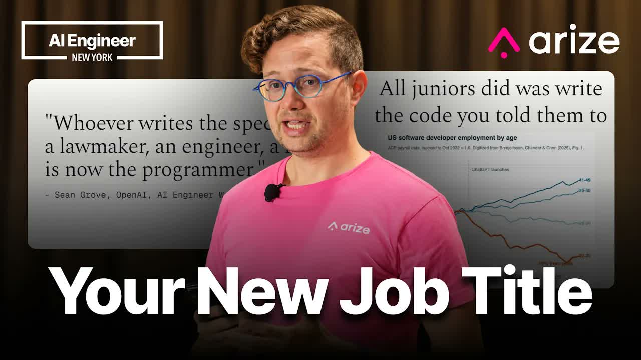 Постер доклада AI Writes the Code. So What’s Left for Engineers?